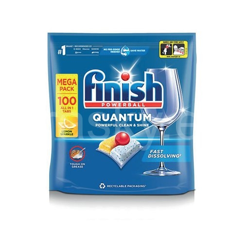 FINISH Quantum - kapsule do umývačky riadu s leskom  100ks  - kopie