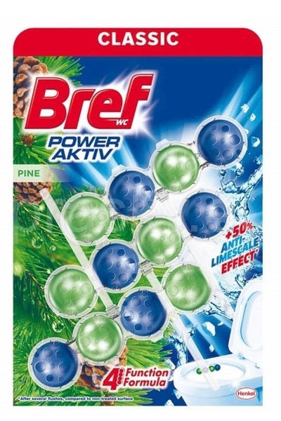 BREF WC blok power activ 3x50g - PINE